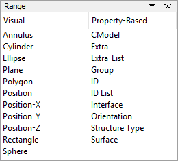 range control set