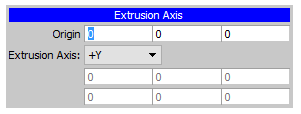 PPE for Extrusion Axis control