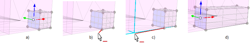 point-to-point snapping to geometry